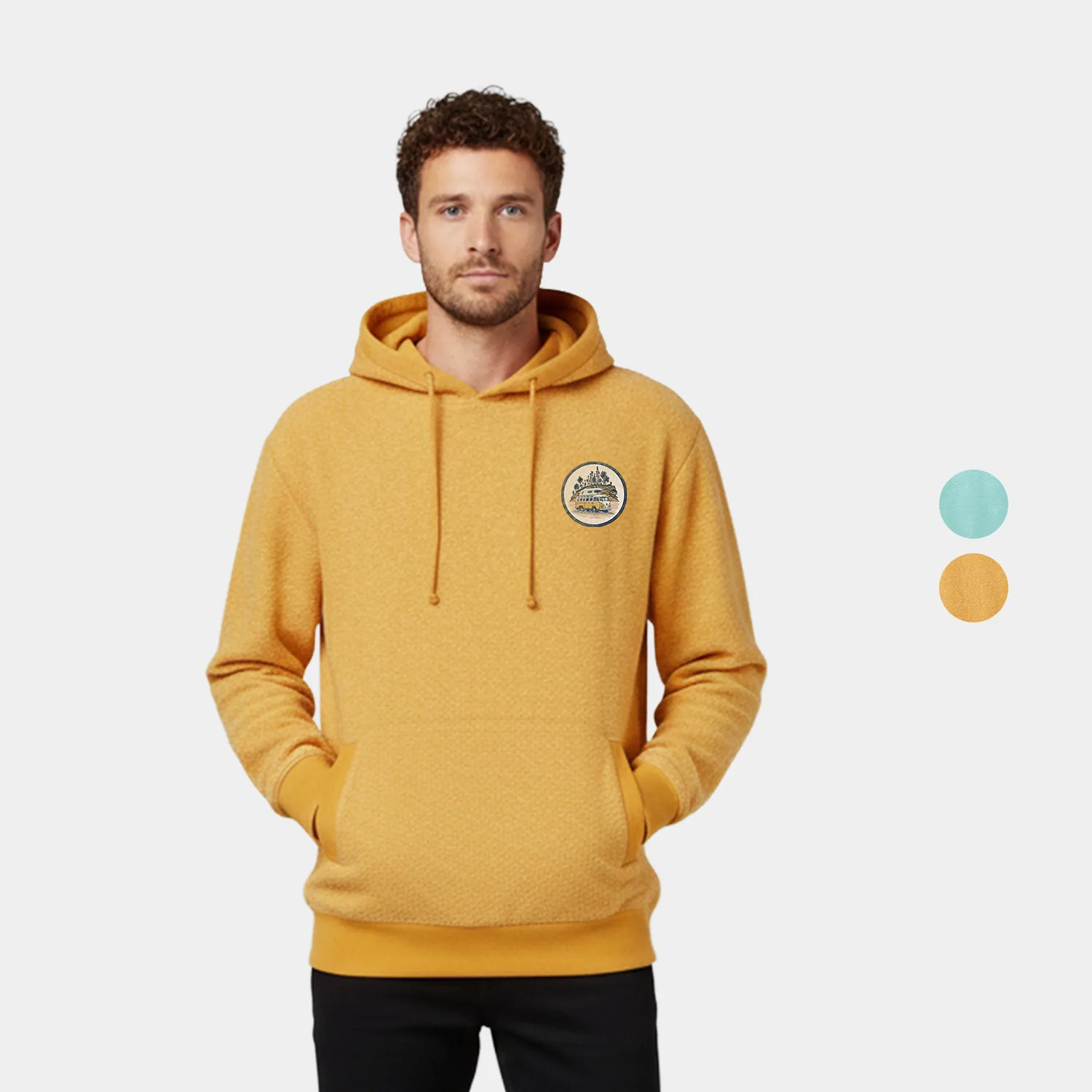 Classic Fit Reverse Terry Pullover Hoodie