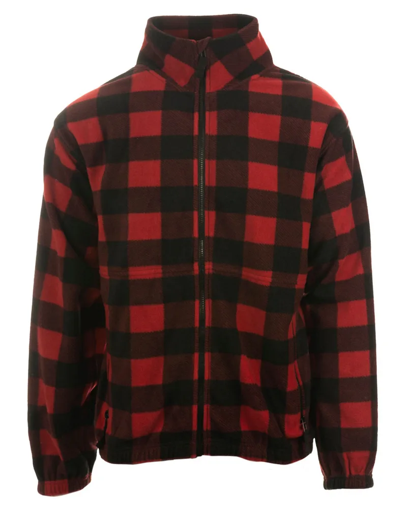 Burnside Men's Full-Zip Polar Fleece Jacket view 5