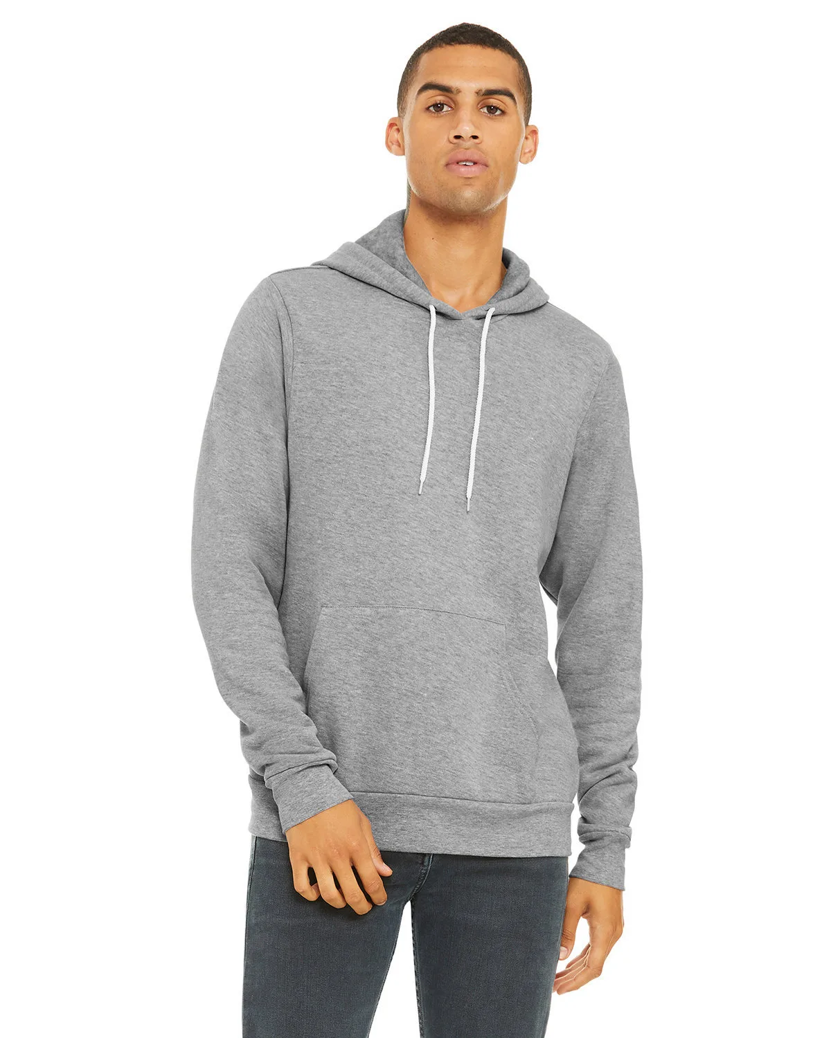 BELLA+CANVAS Unisex Sponge Fleece Pullover Hoodie view 3
