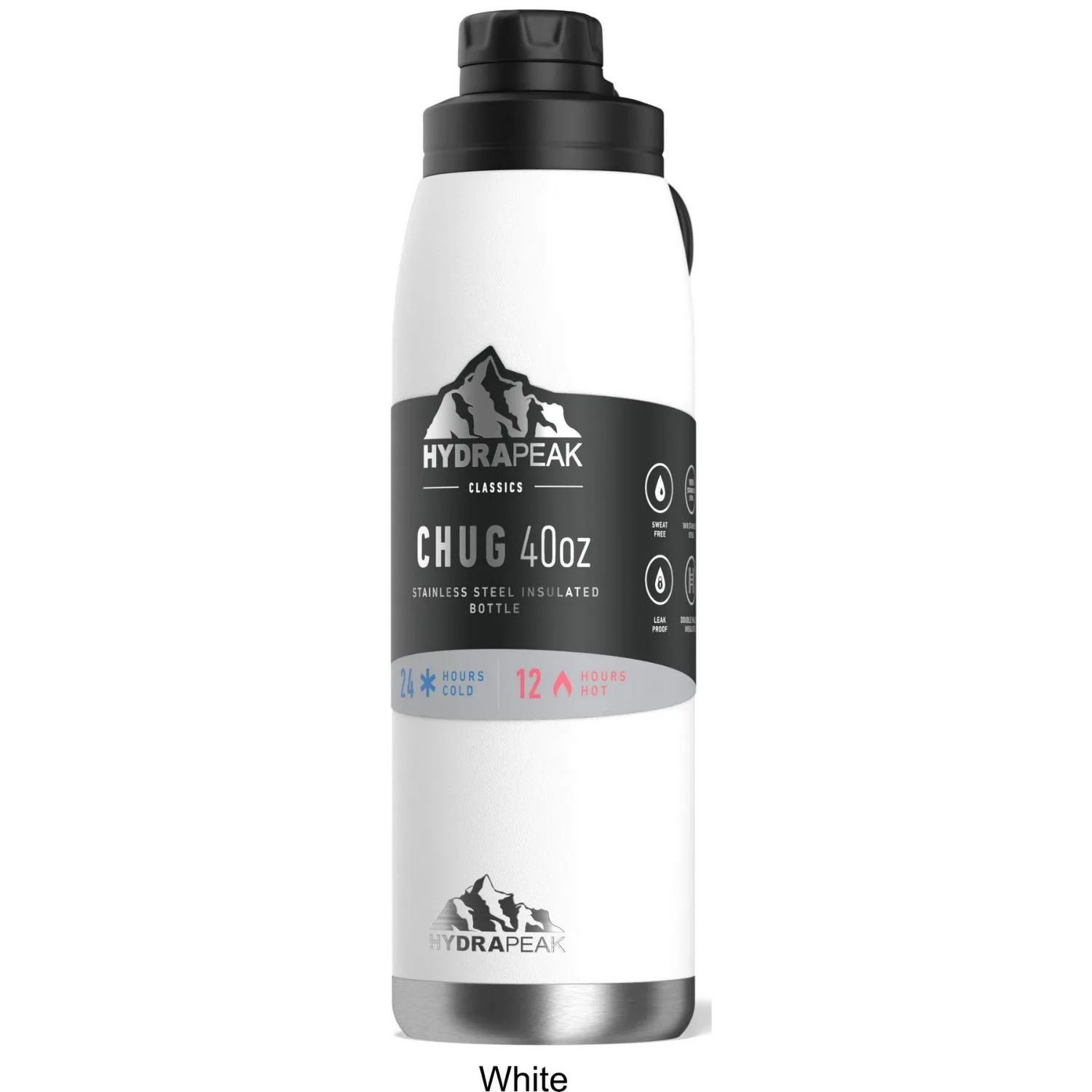 40 oz Hydrapeak® Stainless Steel Insulated Water Bottle view 6