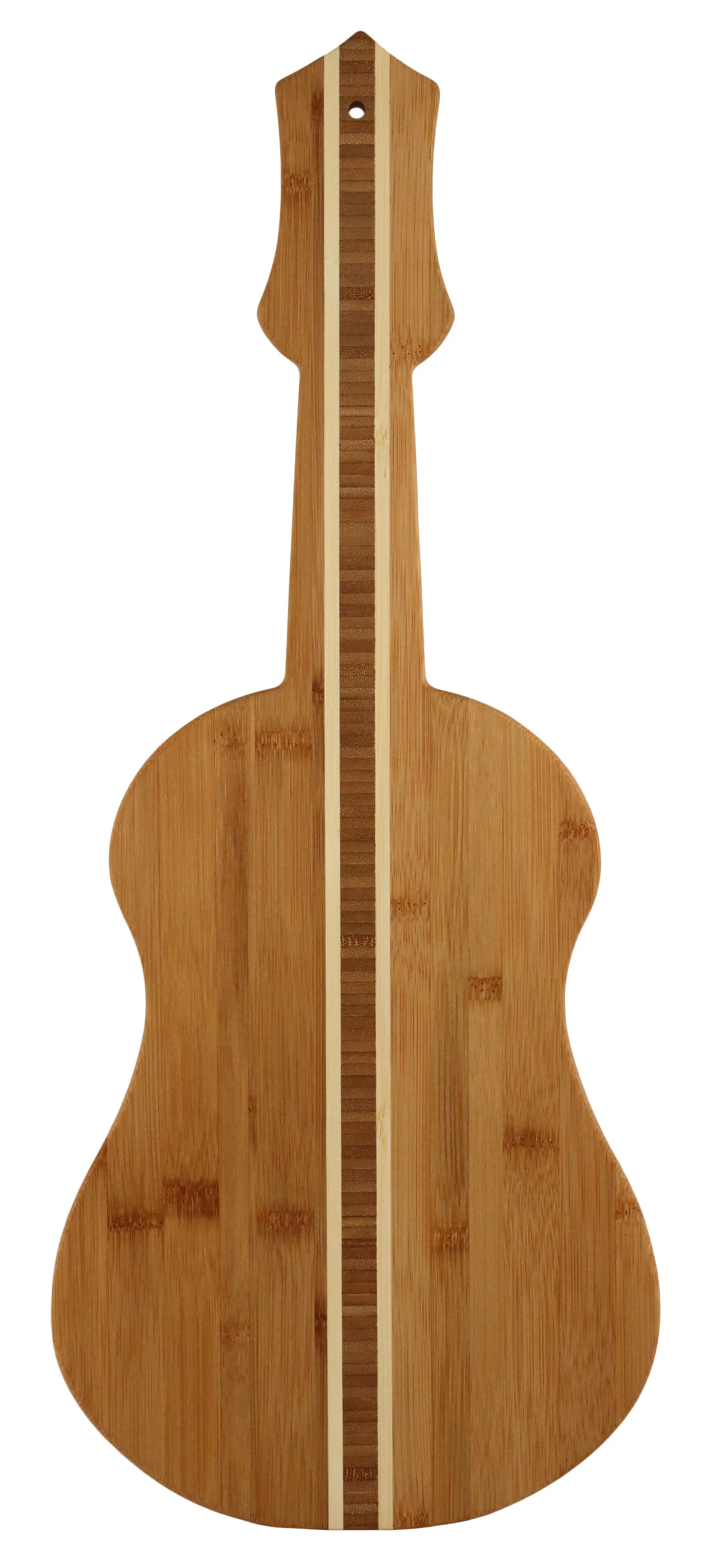 Ukulele/Guitar Shape Bamboo Cutting Board view 2