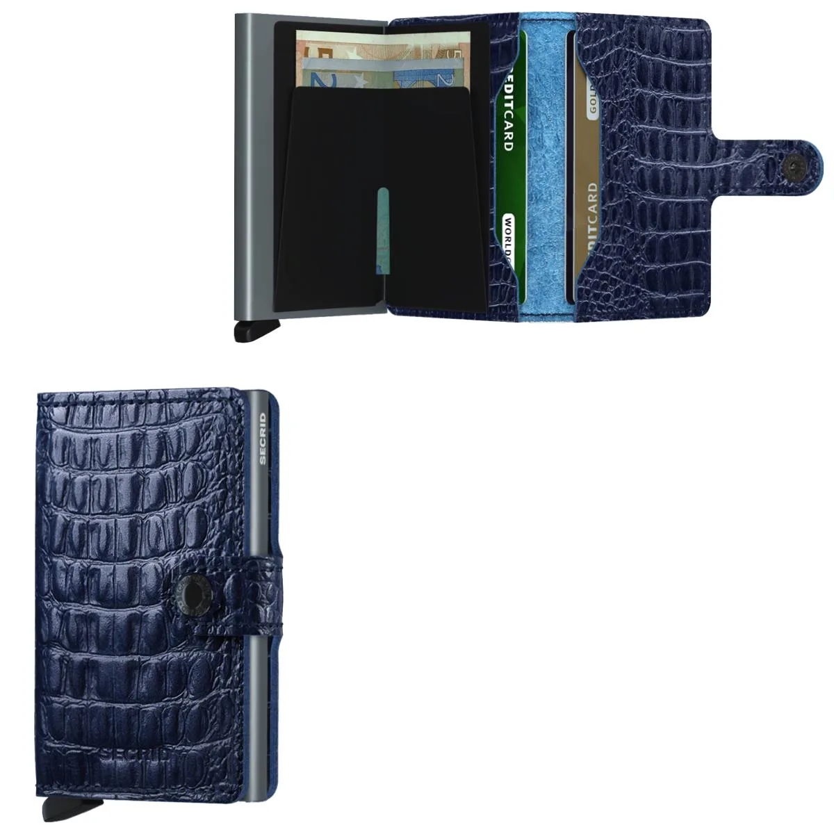 Secrid Miniwallet Nile - Blue