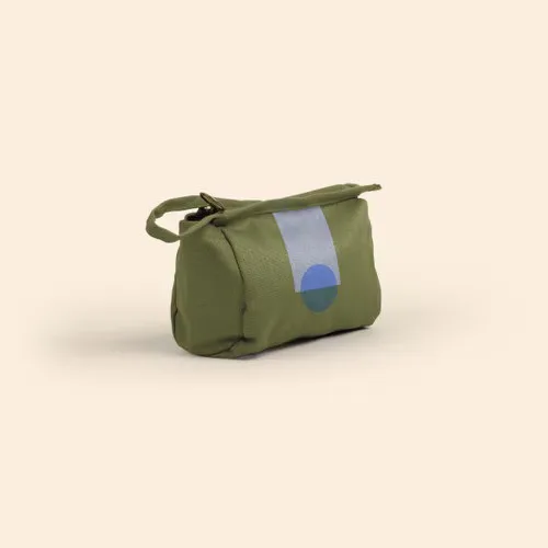 Olive Green Blank Side View