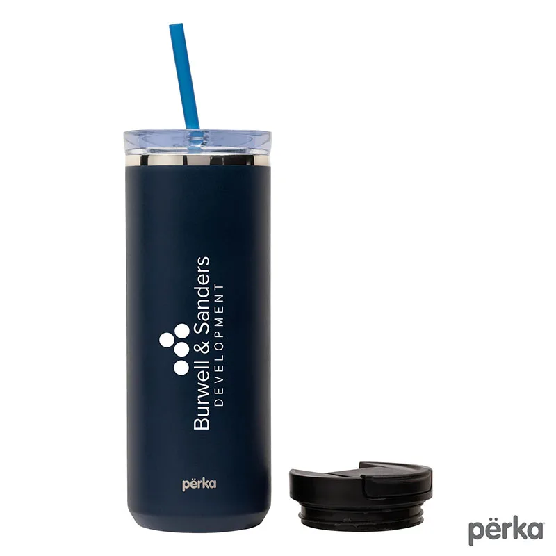 Perka Trent 18 oz. Double Wall, Stainless Steel Hot/Cold Tumbler view 3