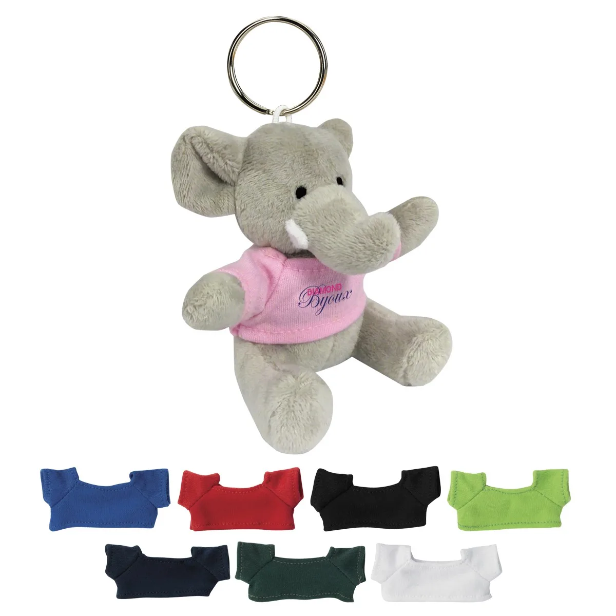 Mini Elephant Key Chain view 2