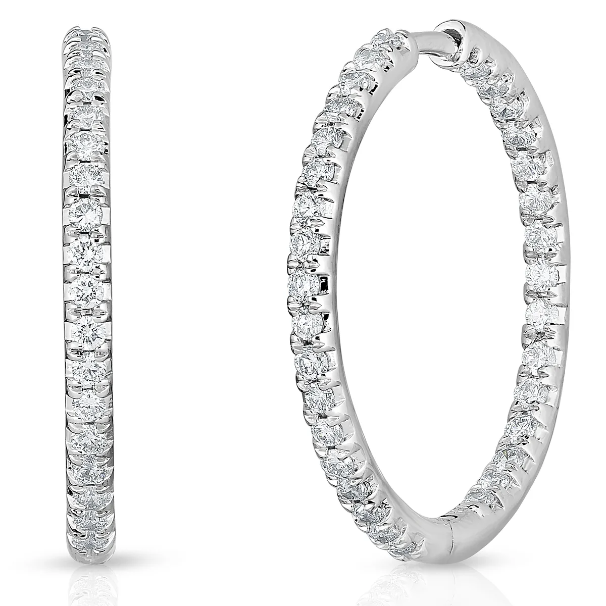 Jilco Inc Diamond Earrings - .50twt White Gold