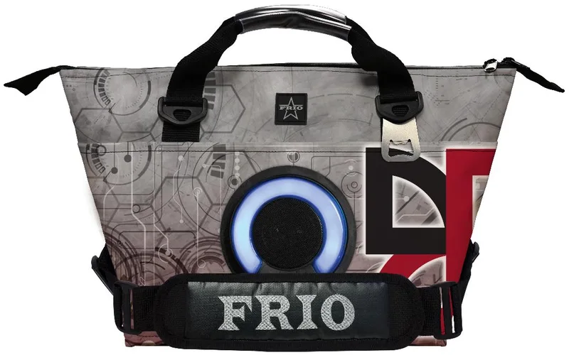 FRIO 12 Can Soft Side Cooler with Bluetooth Speaker