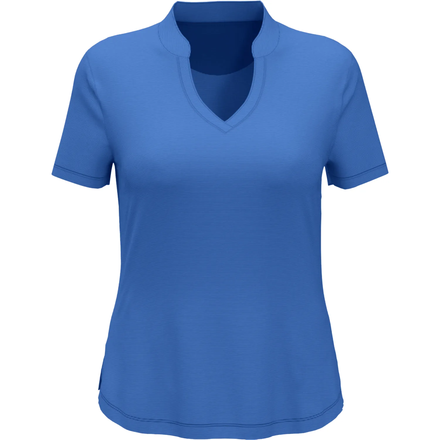 Callaway® Moisture Wicking Fine Line Stripe Women's Golf Polo Shirt with Custom Logo view 2