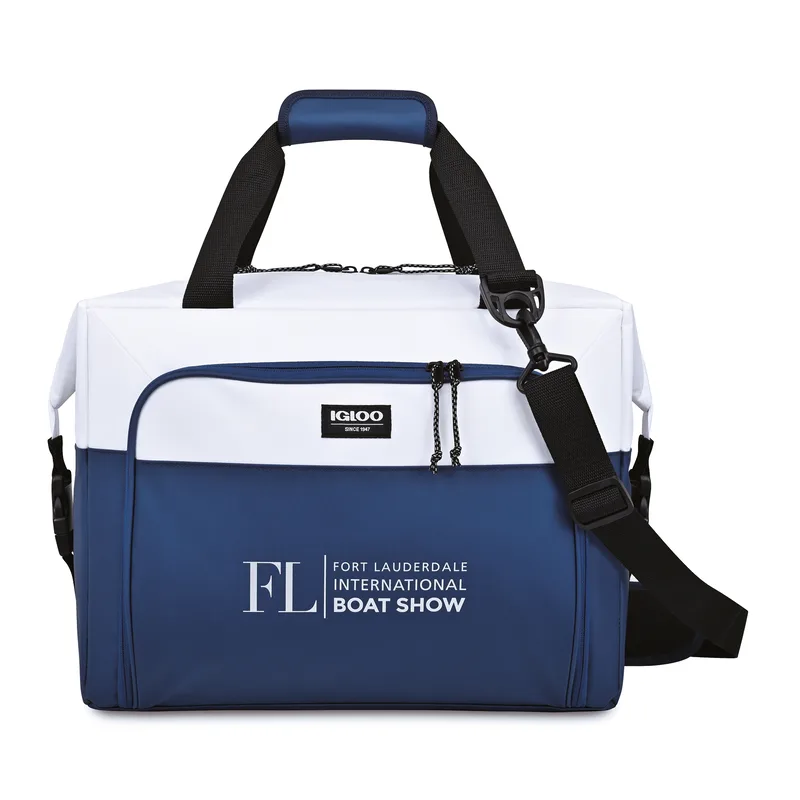 Igloo® Seadrift™ Snap Down Cooler - Navy-White