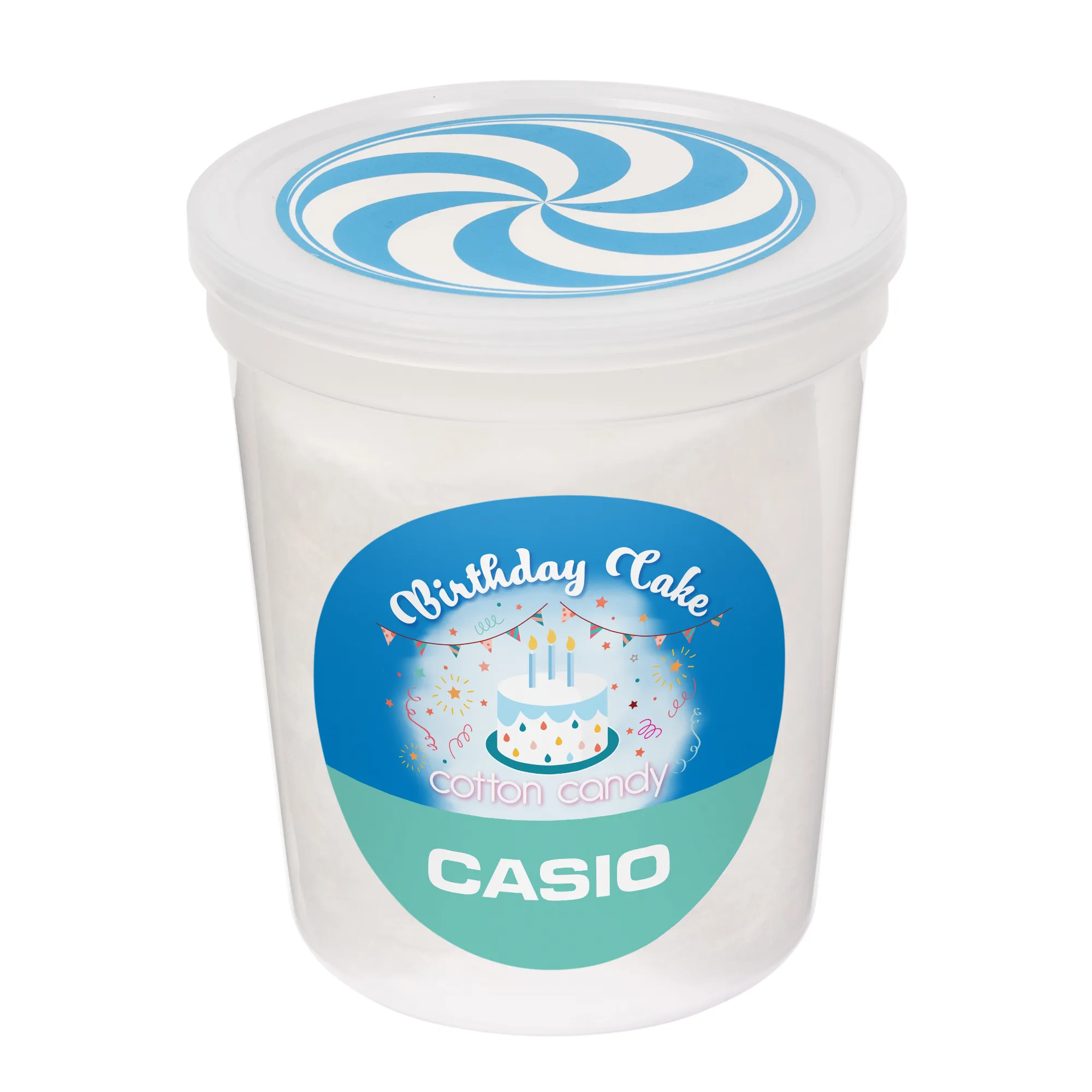 Cotton Candy Tub with Custom Label view 3
