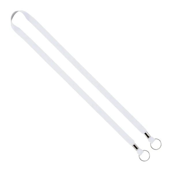 IMPORT Rush 1/2" Dye-Sublimated 2-Ended Lanyard with Dual Silver Crimps & Split-Rings view 3