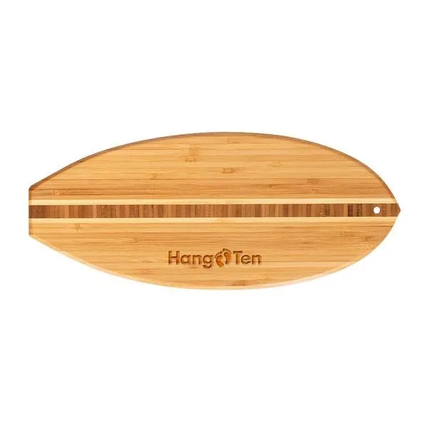 Lil' Surfer Bamboo Cutting Board view 3