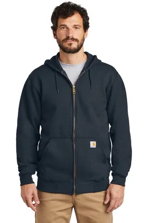 Carhartt ® Midweight Hooded Zip-Front Sweatshirt. view 5