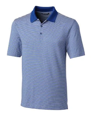 Cutter & Buck Forge Tonal Stripe Stretch Mens Big and Tall Polo view 7