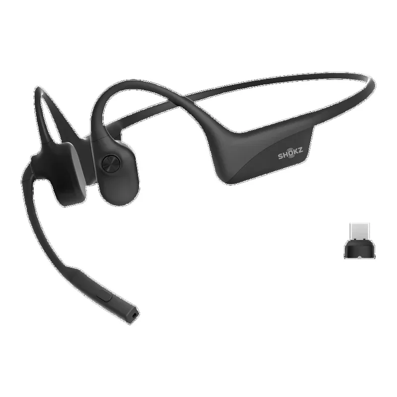 Shokz OpenComm2 UC Bone Conduction Headset - Black