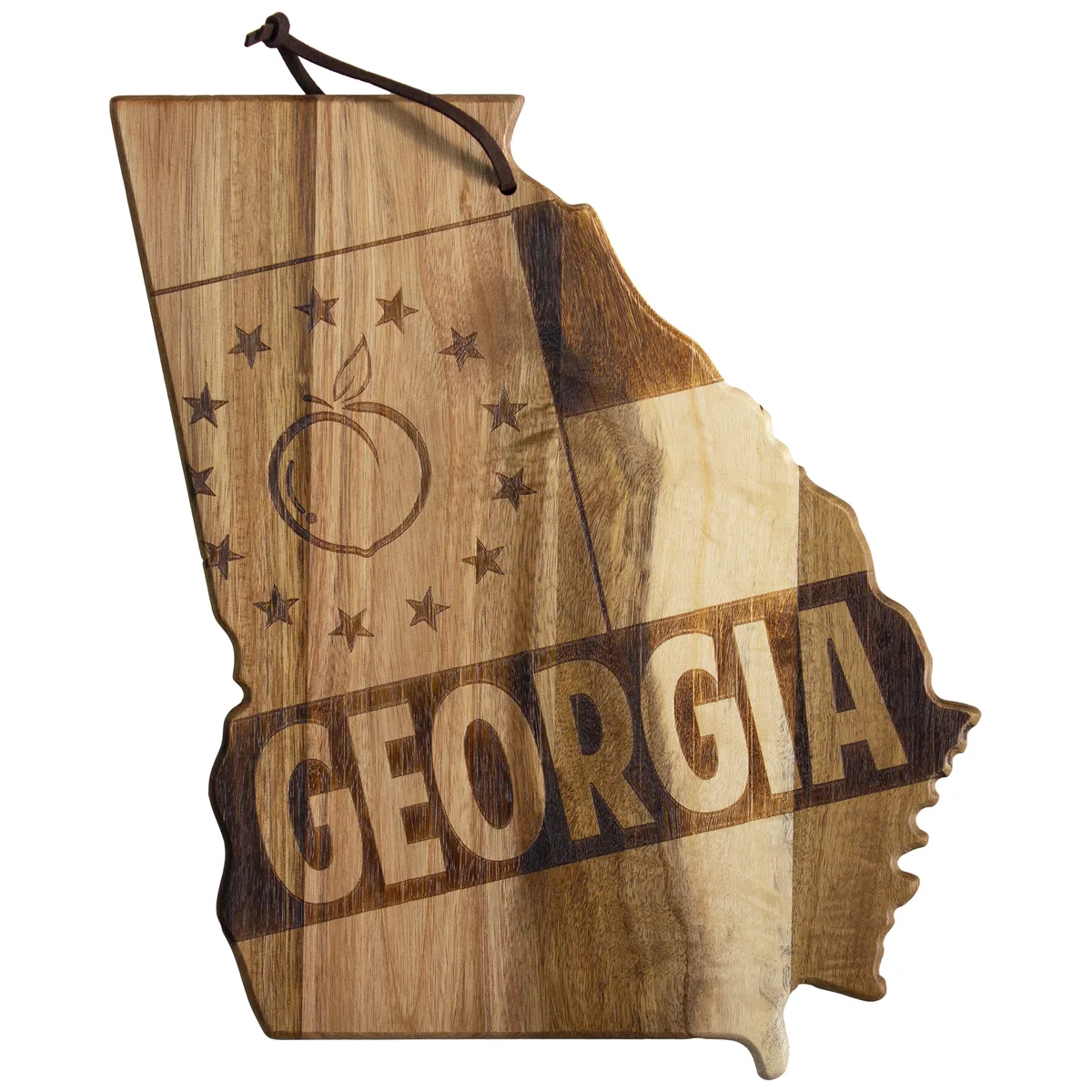 Rock & Branch® Origins Series Georgia State Shaped Wood Serving & Cutting Board
