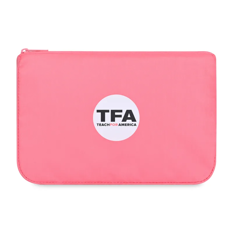 Arlo rPET Zippered Pouch - Pink