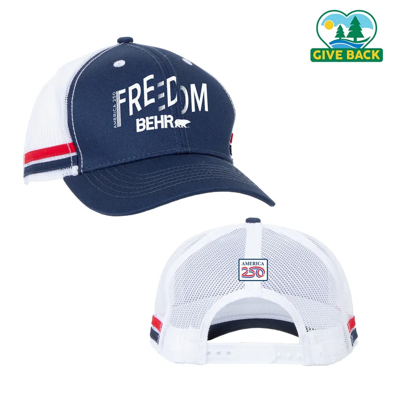 America 250 ACE Striped Trucker Hat