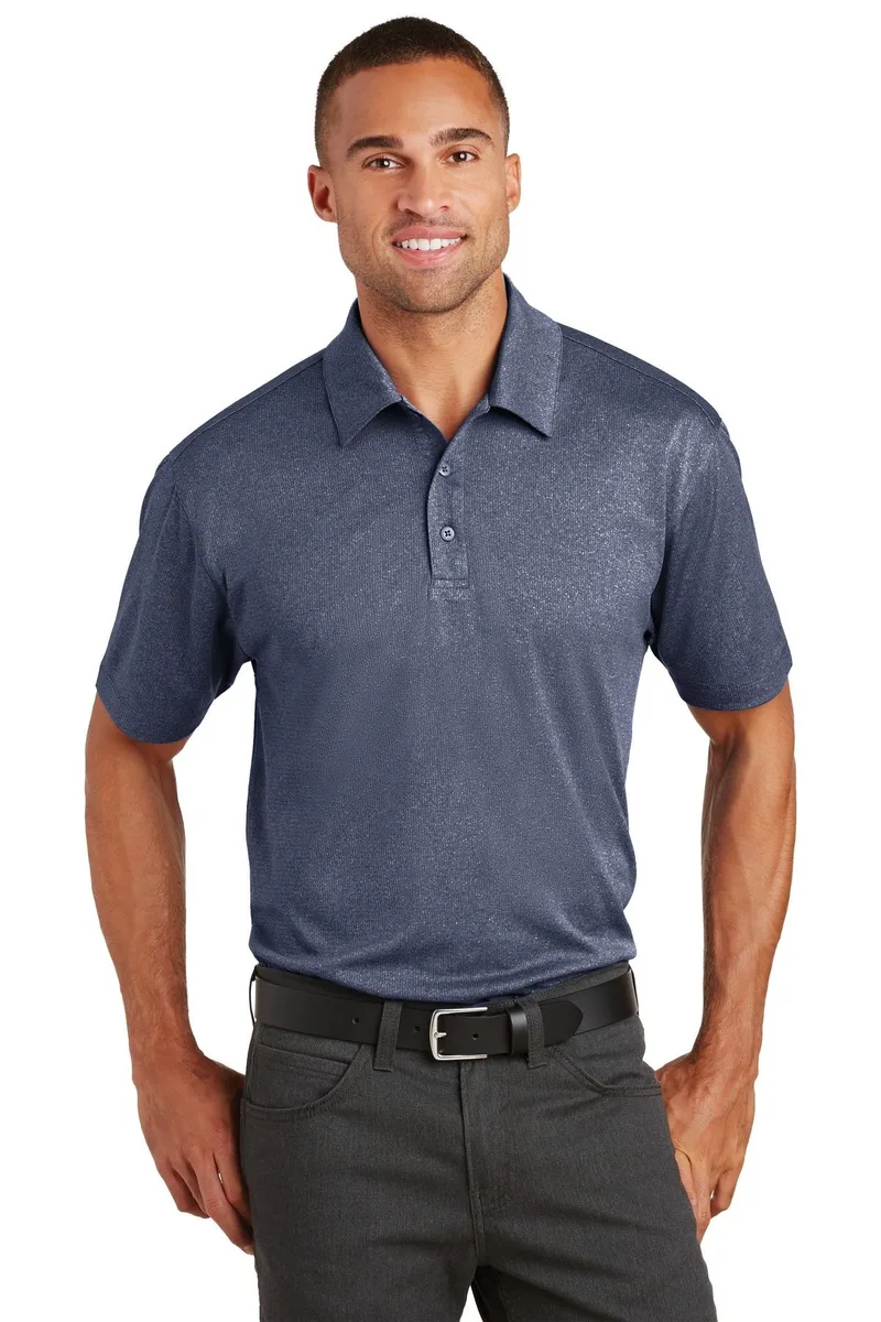 Port Authority® Trace Heather Polo.