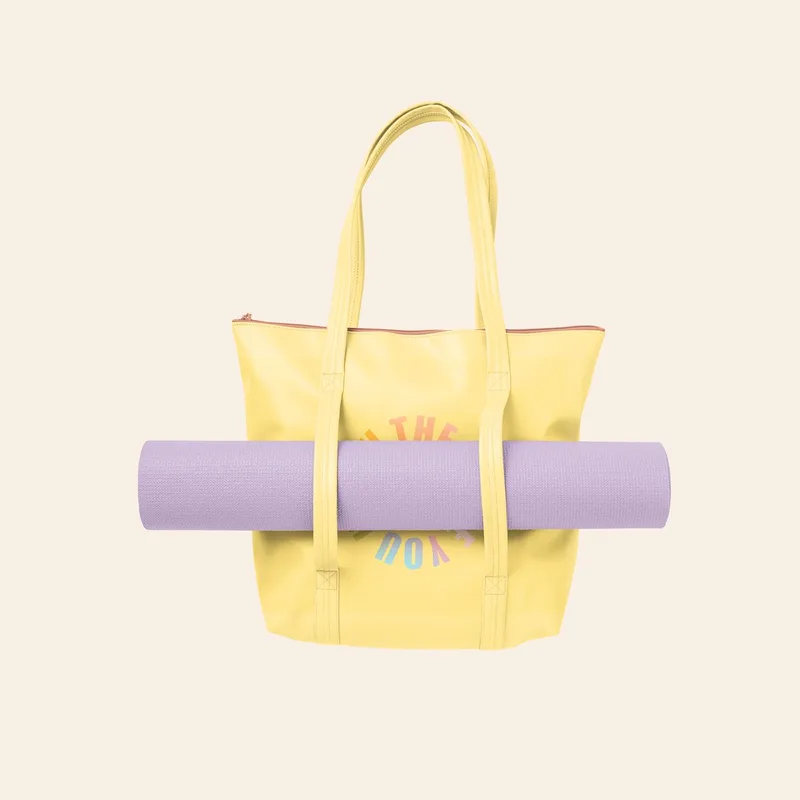 Twinkles Even More Yoga Tote - Vegan Leather view 7