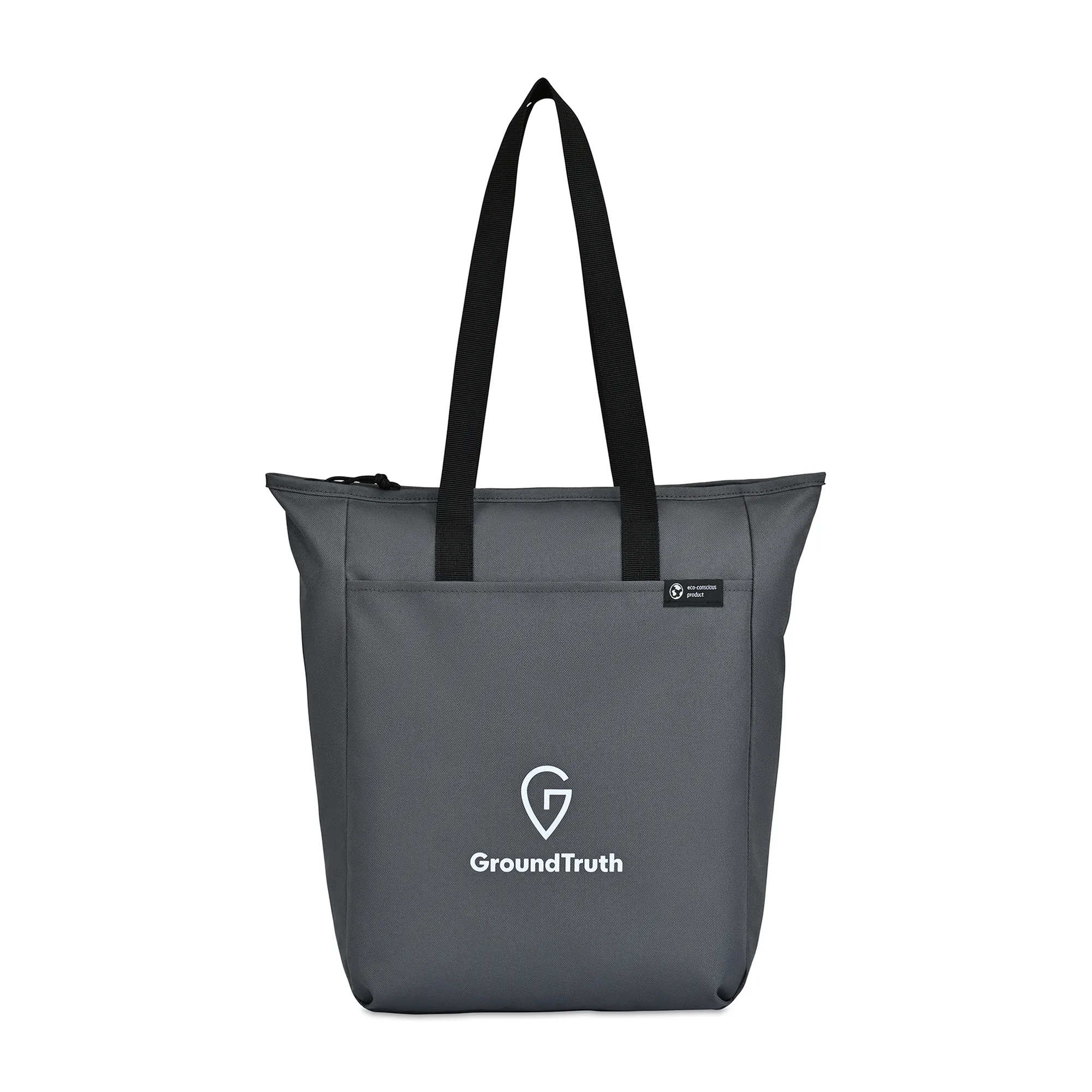 Renew AWARE™ rPET Zippered Tote - Durango Grey