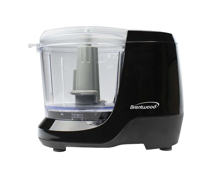 Black 1.5 Cup Mini Food Chopper
