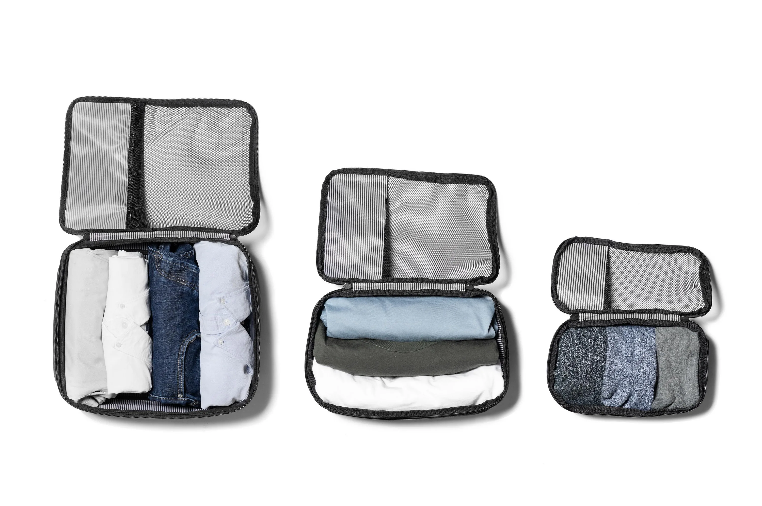 PKG Union Overnight Compression Packing Cubes - 3 Pack