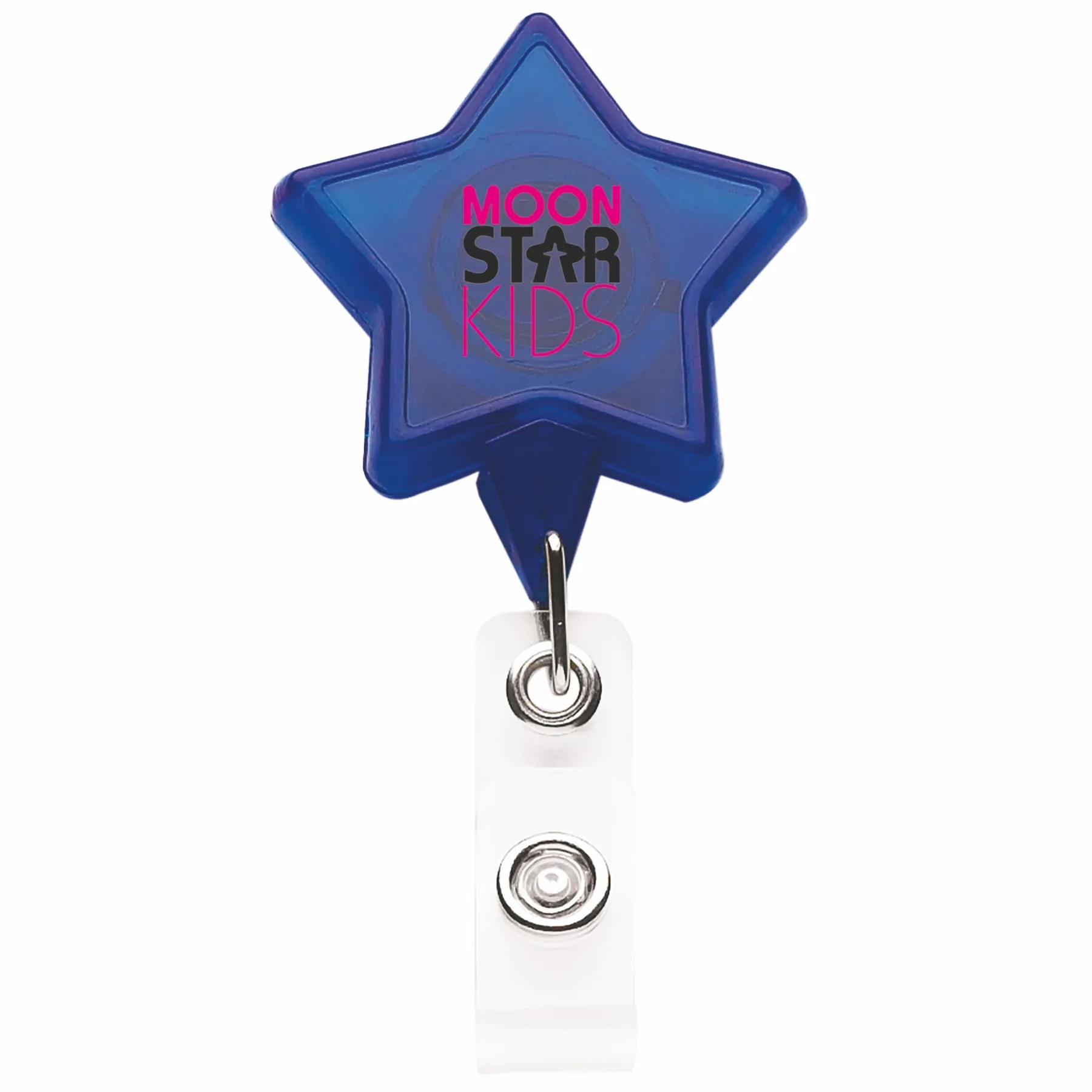 Star Retractable Badge Reel view 4
