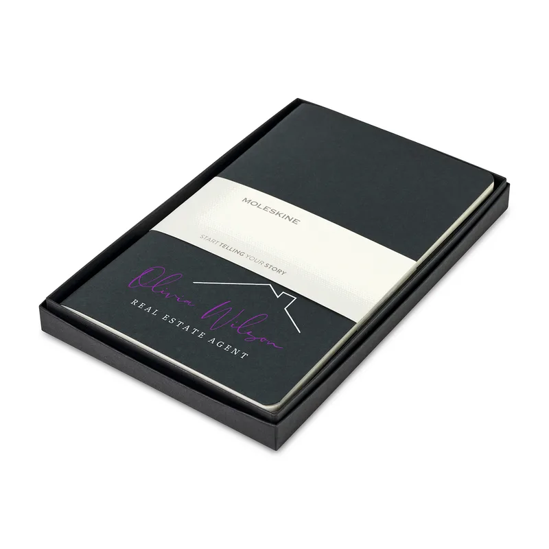 Moleskine® Large Cahier Gift Set - Black