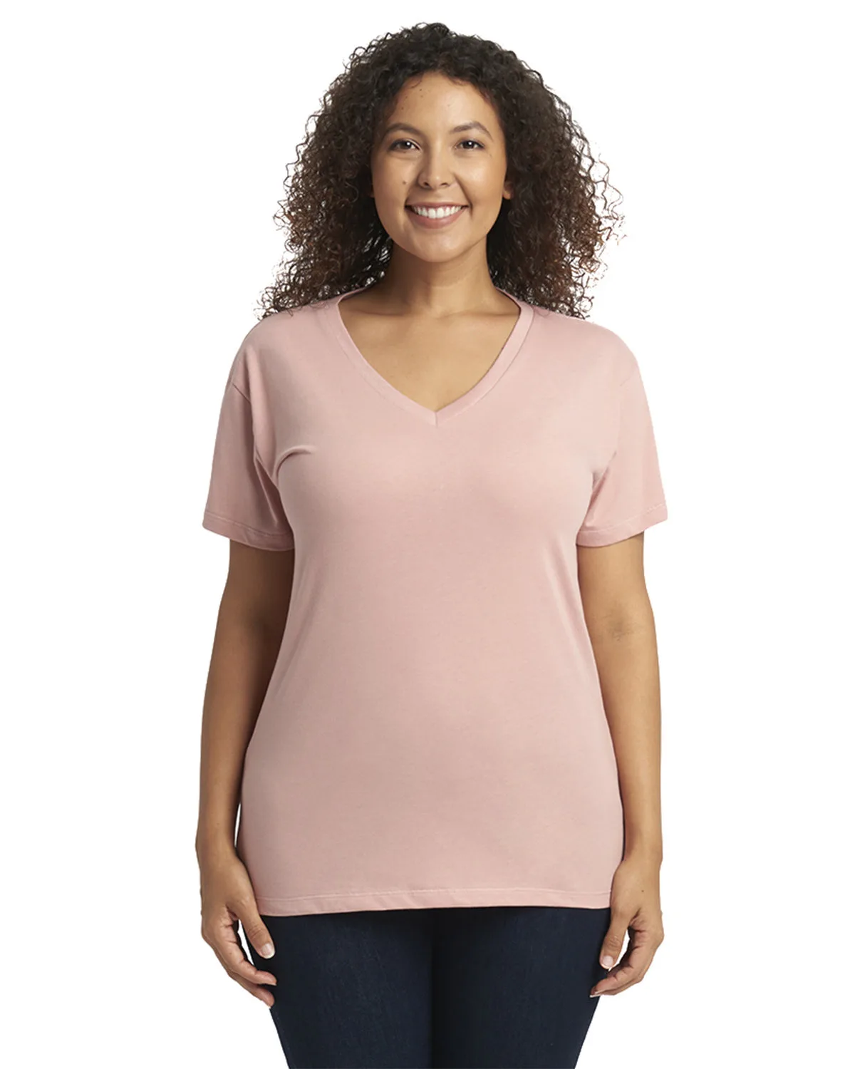 NEXT LEVEL APPAREL Ladies' Relaxed V-Neck T-Shirt