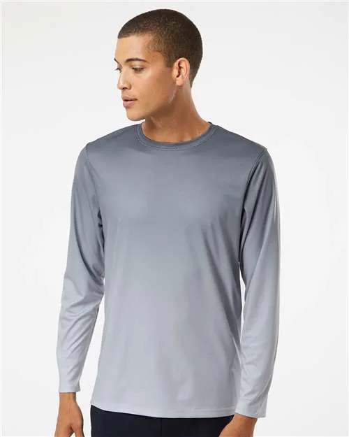 Paragon® Barbados Performance Pin Dot Long Sleeve T-Shirt