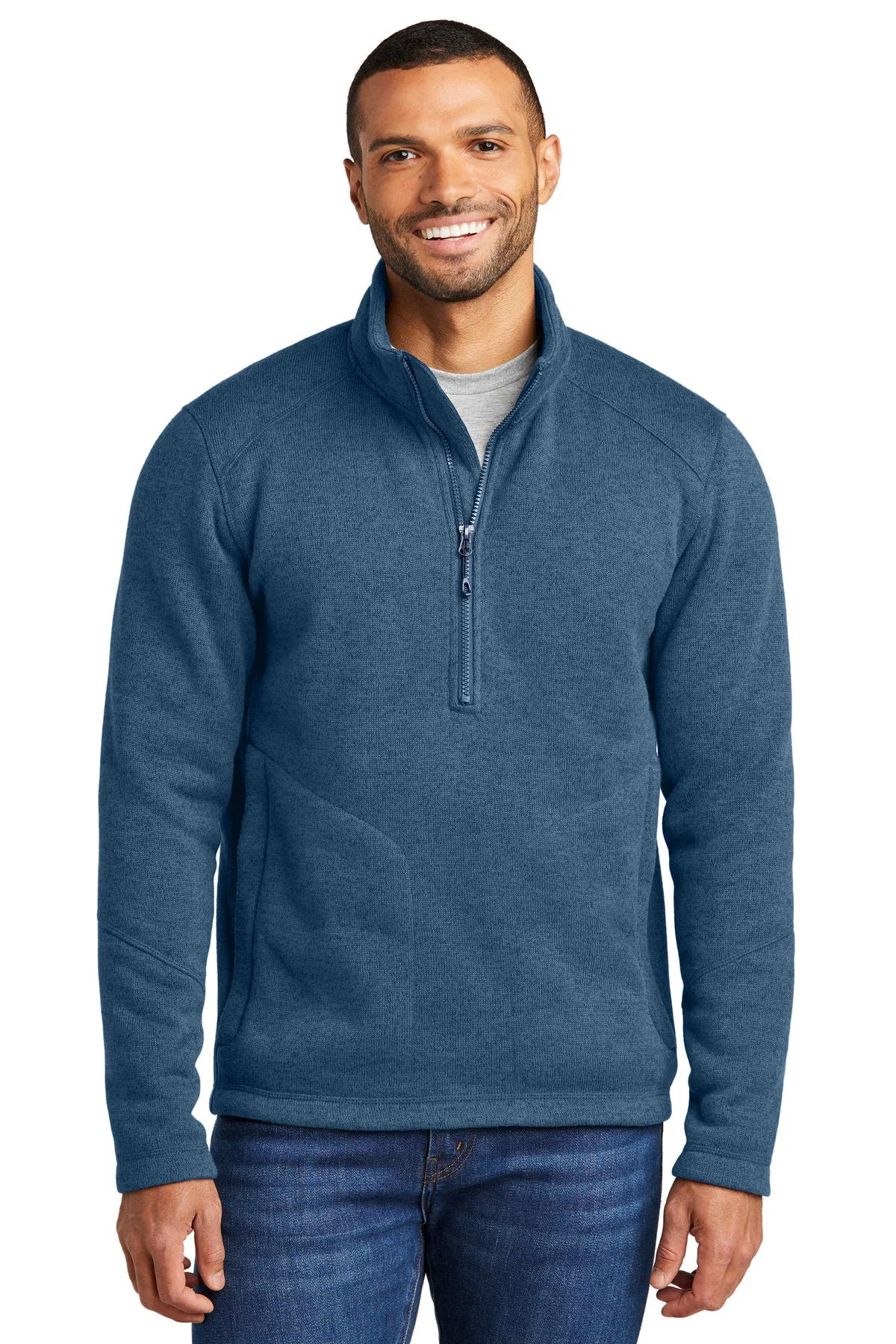 Port Authority® Arc Sweater Fleece 1/4-Zip view 3