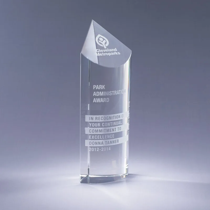 11.25" Scope Crystal Award