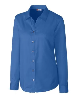 Clique Avesta Stain Resistant Womens Long Sleeve Button Down Shirt view 5