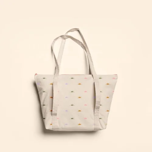 Weekender Yoga Tote - Natural Canvas