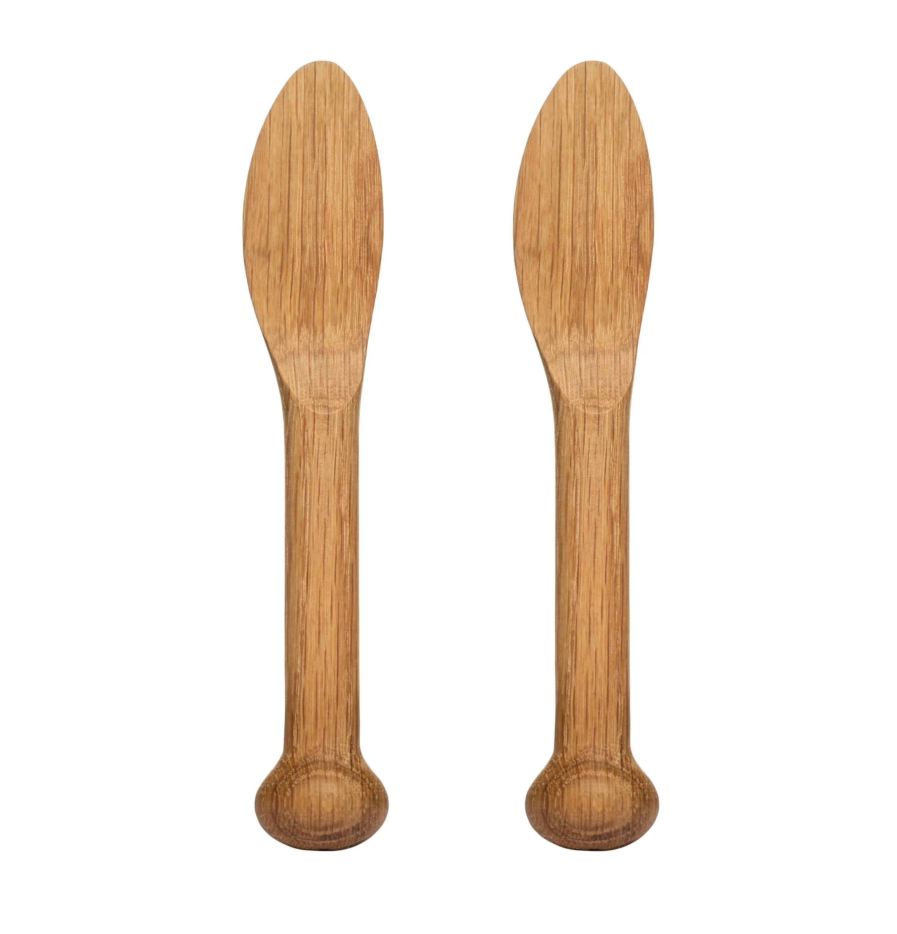 Sagaform Nature Butter Knives Set Of 2 Wood