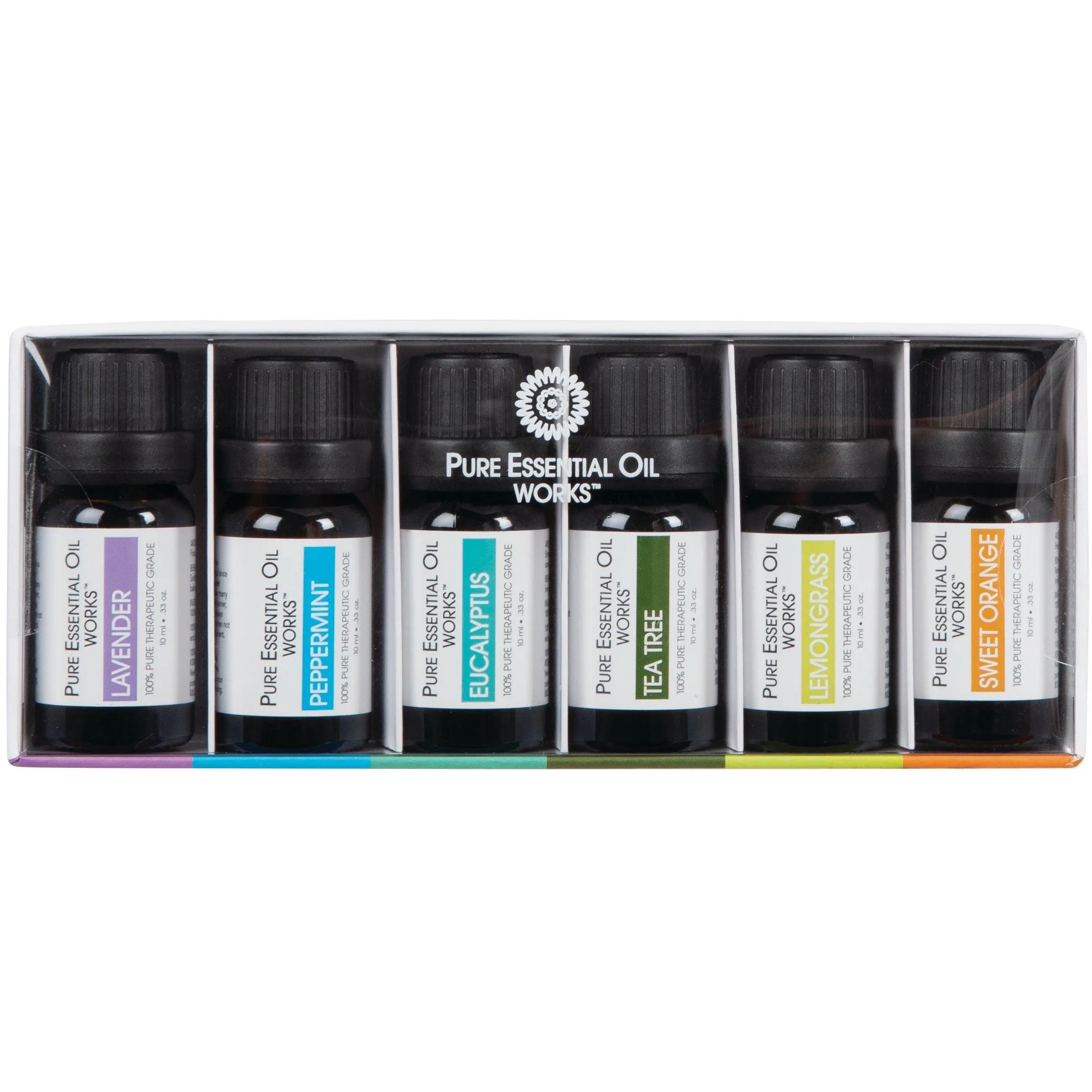 Pure Essential Oil Works Top 6 Collection Essential Oils