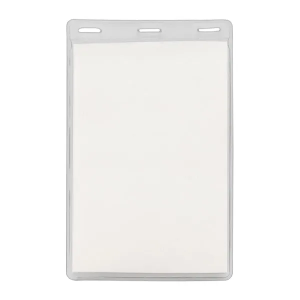 4" x 6" Blank Large Vertical Vinyl Pouch