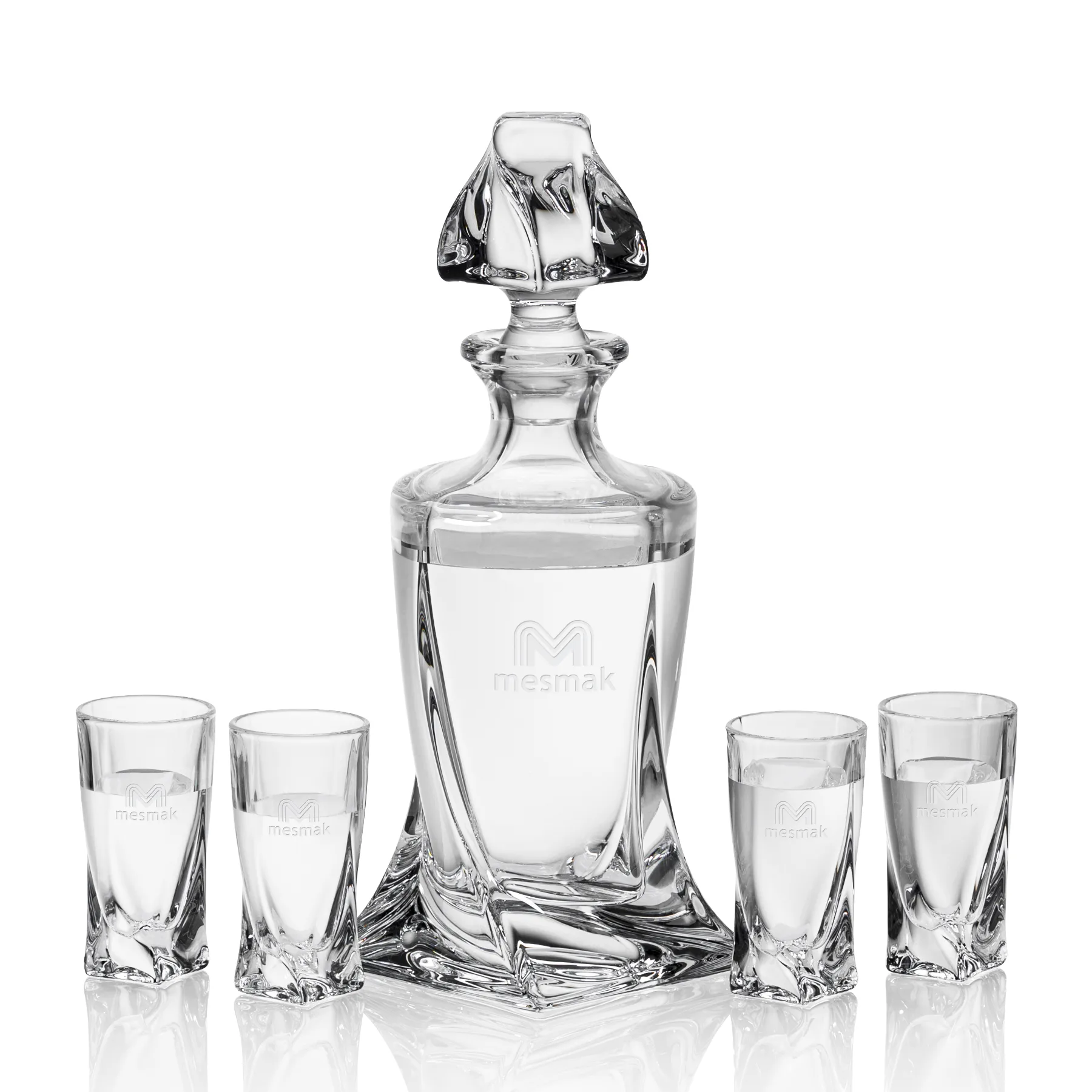 Decanter & Shots, Decanter & 4 Shots