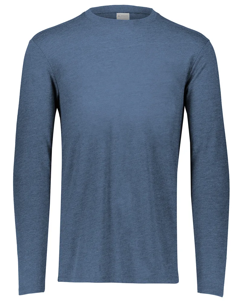 Augusta Youth Tri-Blend Long Sleeve T-Shirt view 3