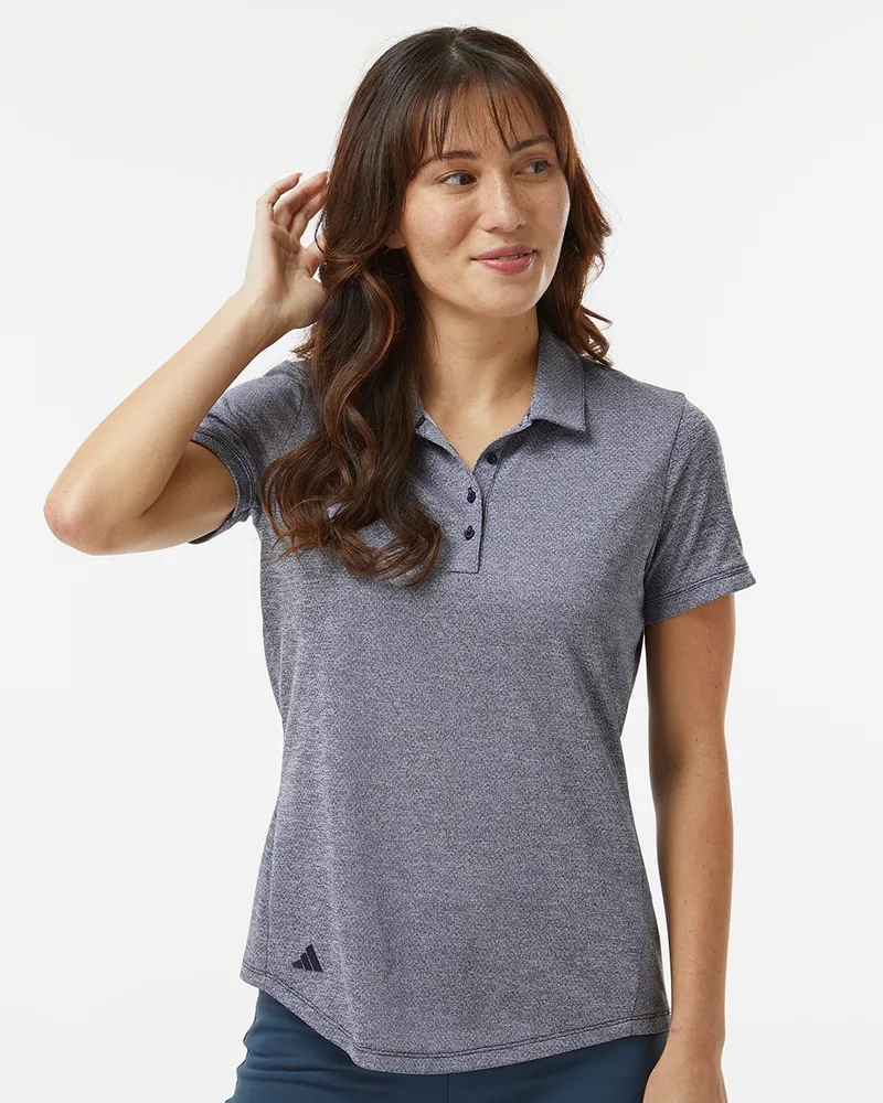 Adidas® Women's Space Dyed Polo view 2