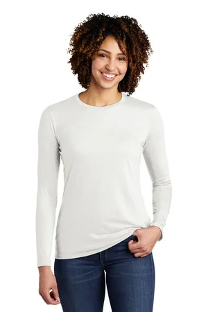 Allmade ® Women's Tri-Blend Long Sleeve Tee view 4