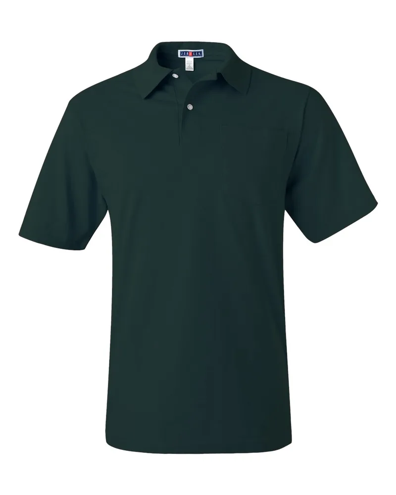 Jerzees® SpotShield™ 50/50 Polo w/Pocket view 3