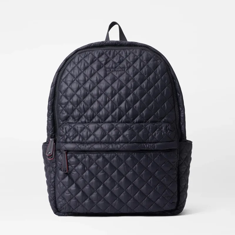MZ Wallace Metro Backpack Deluxe - Black Rec