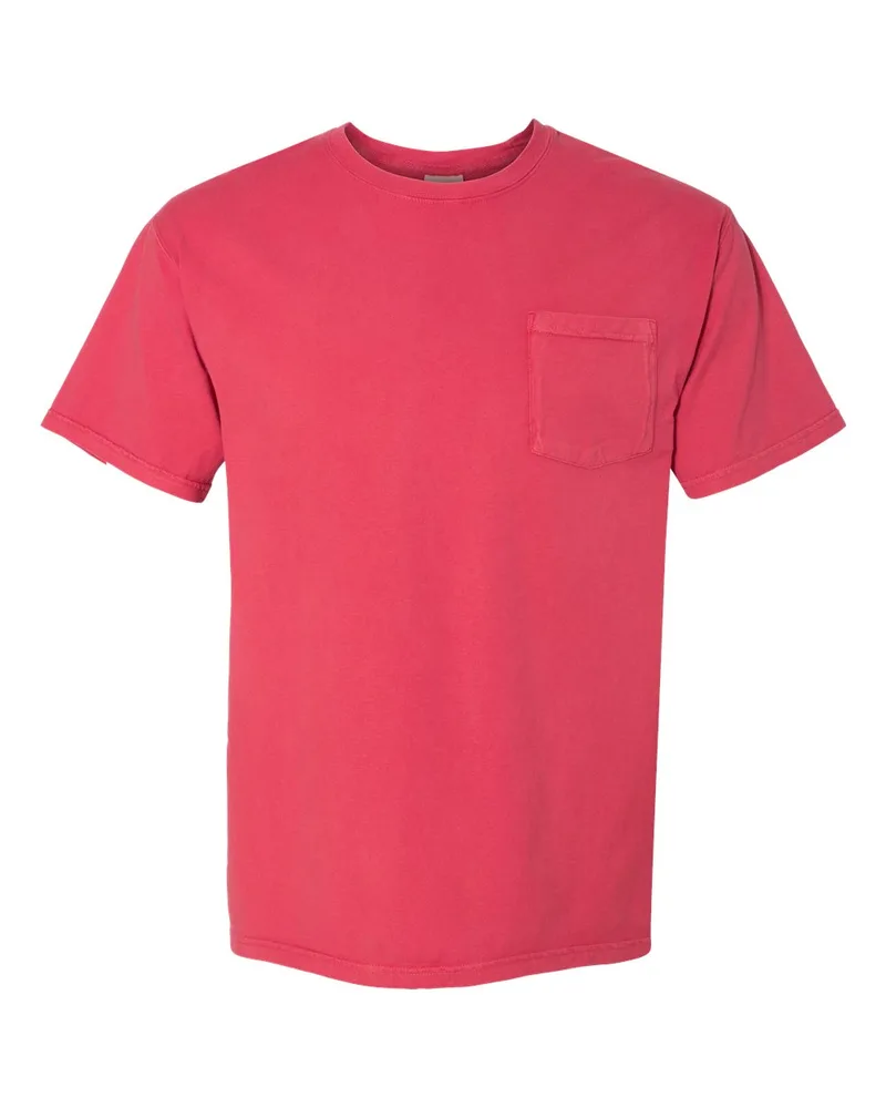 Hanes® ComfortWash™ Unisex Garment-Dyed Pocket T-Shirt view 5