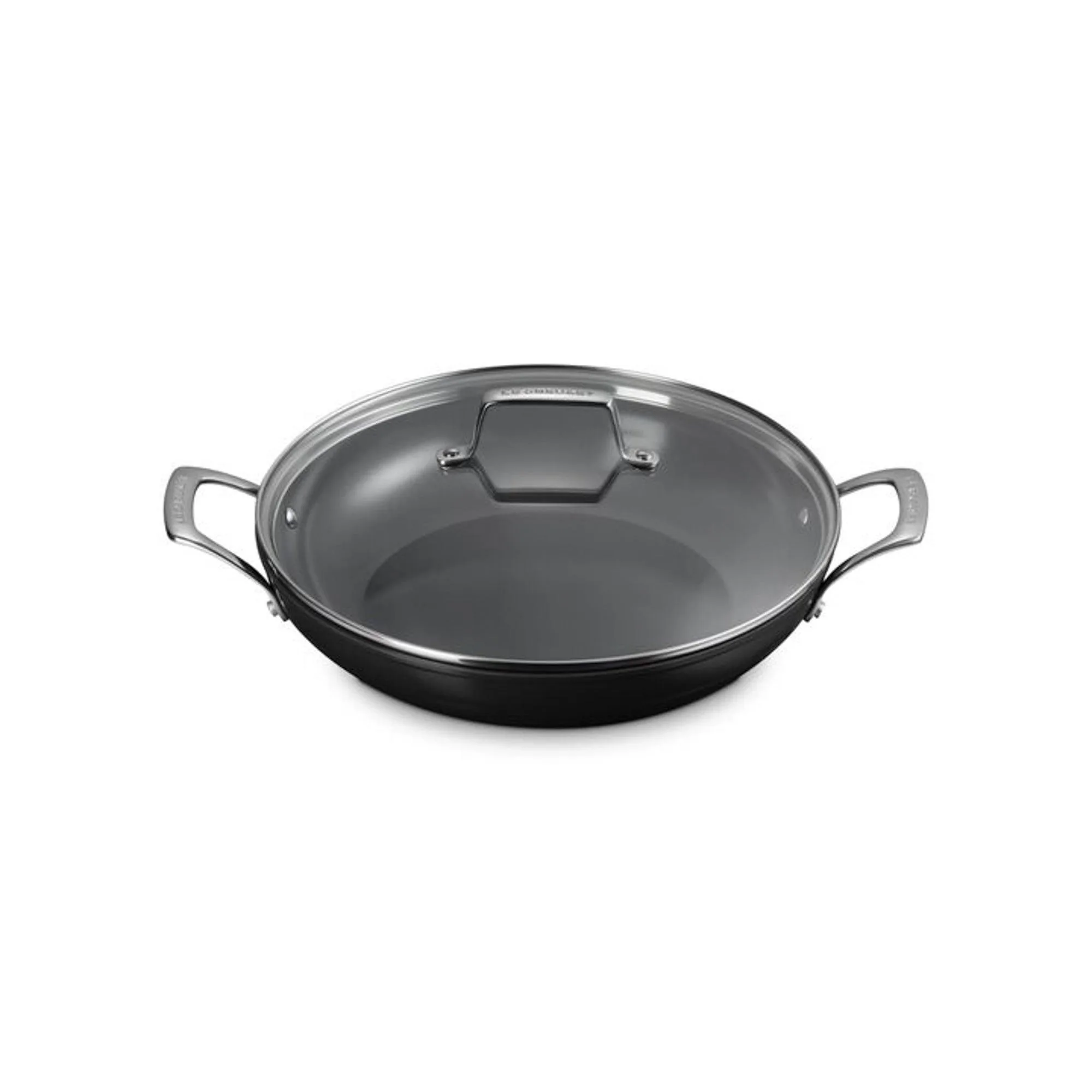 Le Creuset 4Qt Essential Nonstick Ceramic Shallow Braiser W/ Lid