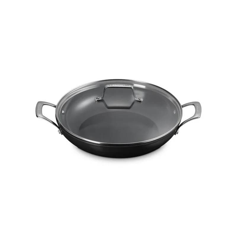 Le Creuset 4Qt Essential Nonstick Ceramic Shallow Braiser W/ Lid