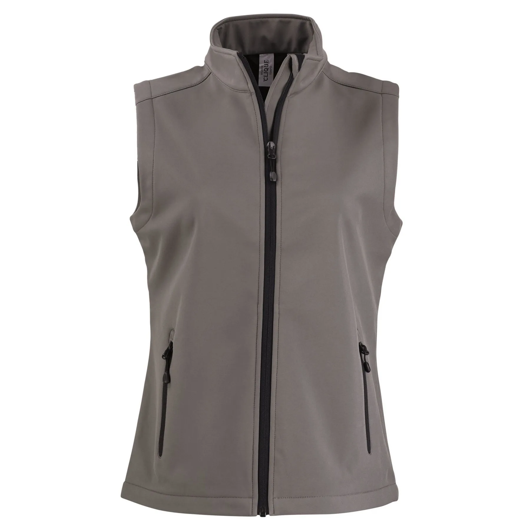 Clique Tempo Stretch Full Zip Womens Softshell Vest view 6