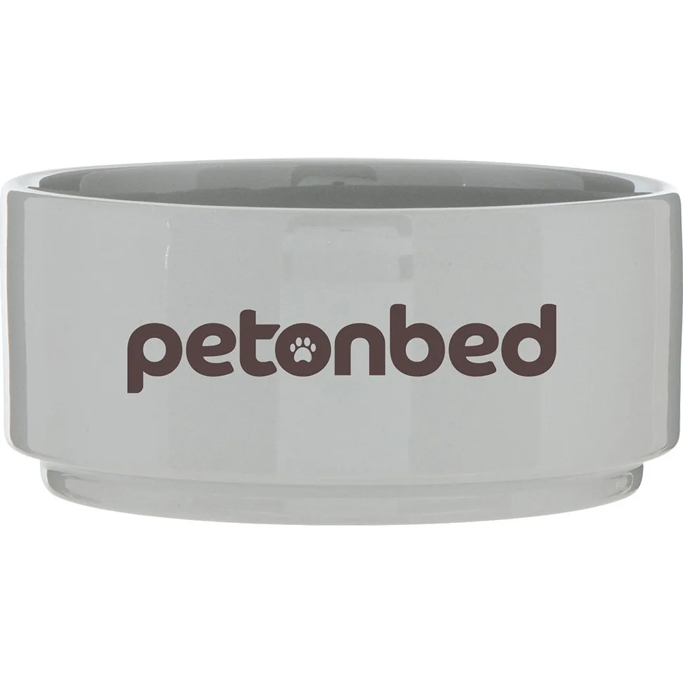 2 cup Parker Pet Bowl (Light Gray)