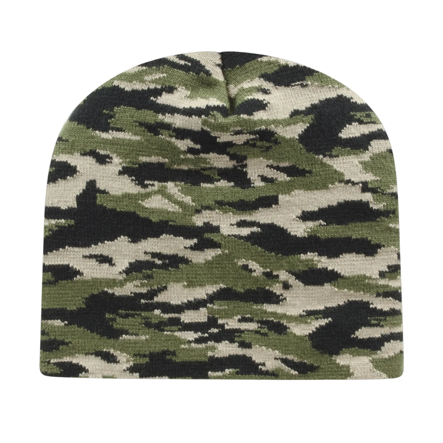 Vintage Tiger Camouflage Knit Beanie view 2